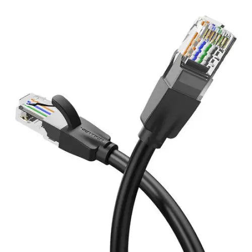 Network Cable UTP CAT6 Vention IBEBJ RJ45 Ethernet 1000Mbps 5m (black) - Network cables<<<Cables<<<IT