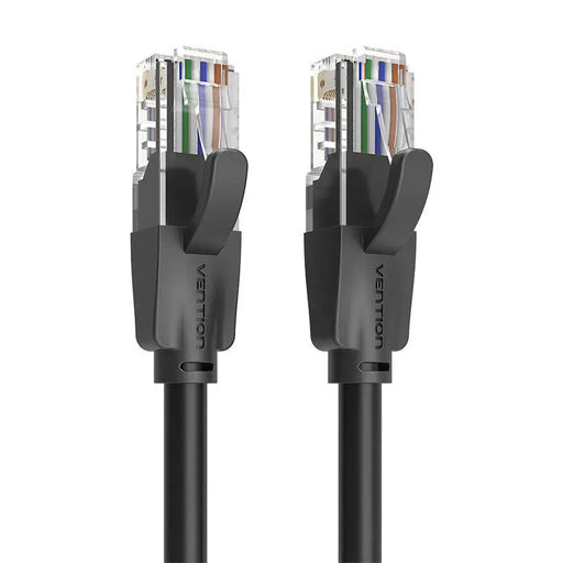 Network Cable UTP CAT6 Vention IBEBJ RJ45 Ethernet 1000Mbps 5m (black) - Network cables<<<Cables<<<IT