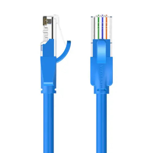 Network Cable UTP CAT6 Vention IBELG RJ45 Ethernet 1000Mbps 1.5m Blue - Network cables<<<Cables<<<IT