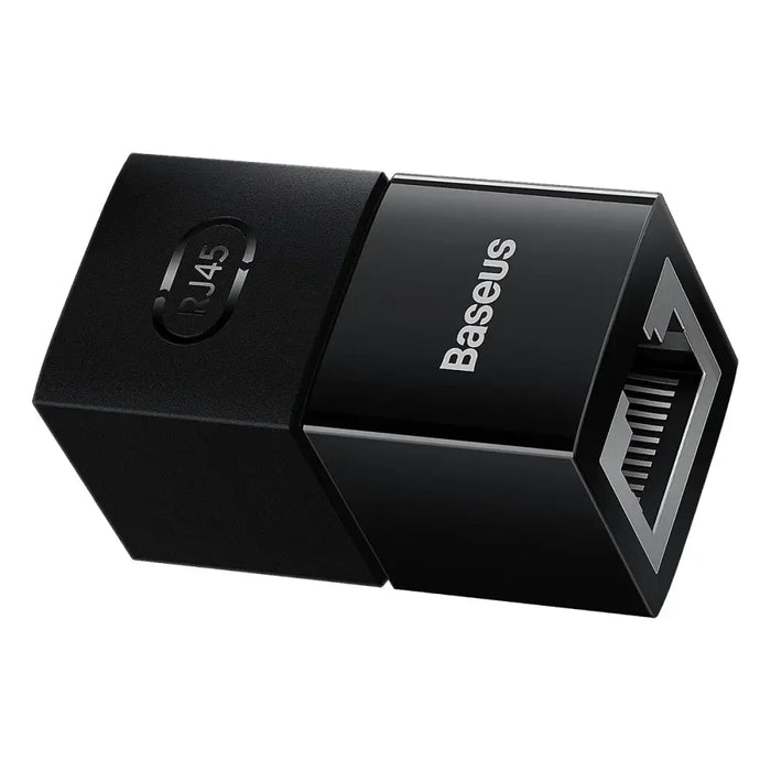 Network coupler Ethernet RJ-45 cable connector Baseus AirJoy Series 10 pcs - black - Network adapters<<<HurtelXML