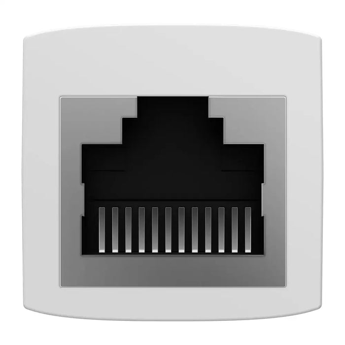 Network coupler Ethernet RJ-45 cable connector Baseus AirJoy Series 10 pcs - white - Network adapters<<<HurtelXML