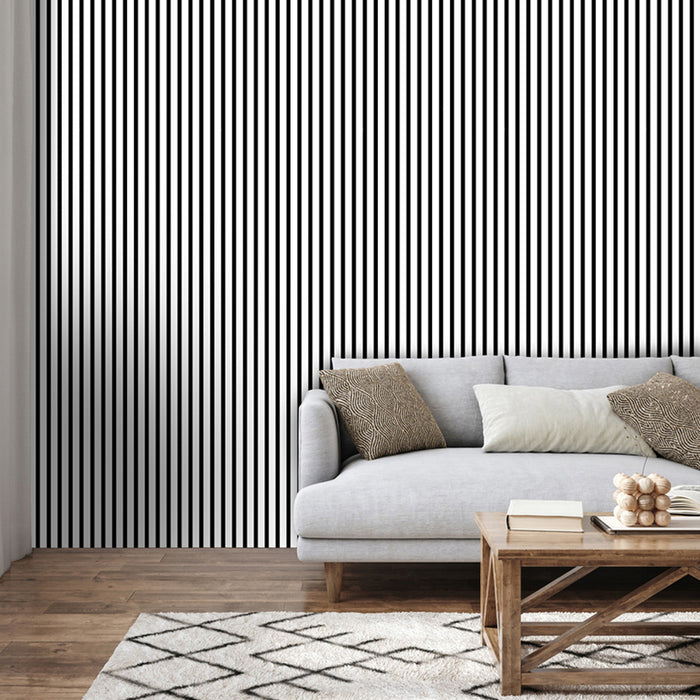 ACOUSTIC PANEL WITH DECORATIVE FOIL NEUHOFER WHITE 267X57X1.9 CM
