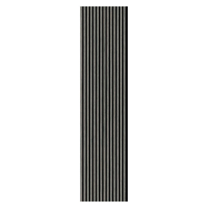 ACOUSTIC PANEL WITH NATURAL VENEER NEUHOFER SILVER OAK 267X57X1.9 CM