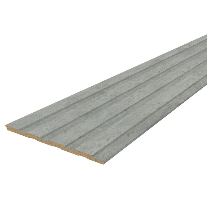 3D MDF WALL PANELS NEUHOFER WALLY CONCRETE 267X18X0.8 CM