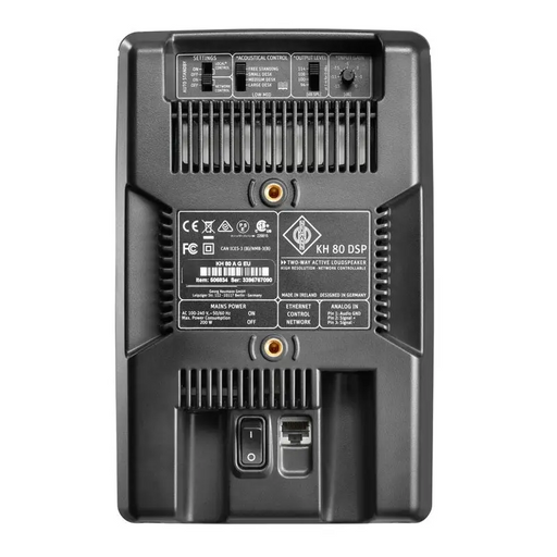 Neumann KH 80 DSP A G - active 2-way (4‘+1’) studio monitor - SpeakersNGL-GLO<<<Sound systemNGL<<<ActionPL