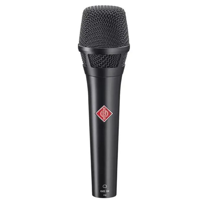 Neumann KMS 104 BK - cardioid vocal microphone black - MicrophonesMIS-MIK<<<Microphones and headphonesMIS<<<ActionPL