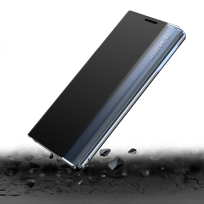 New Sleep Case cover with a flip function for the stand for Samsung Galaxy S22 Ultra blue - Cell phone cases