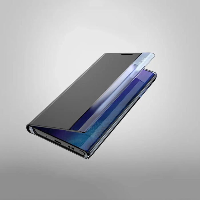 New Sleep Case for Samsung Galaxy A24 4G cover with flip stand blue - Cell phone cases and covers<<<HurtelXML