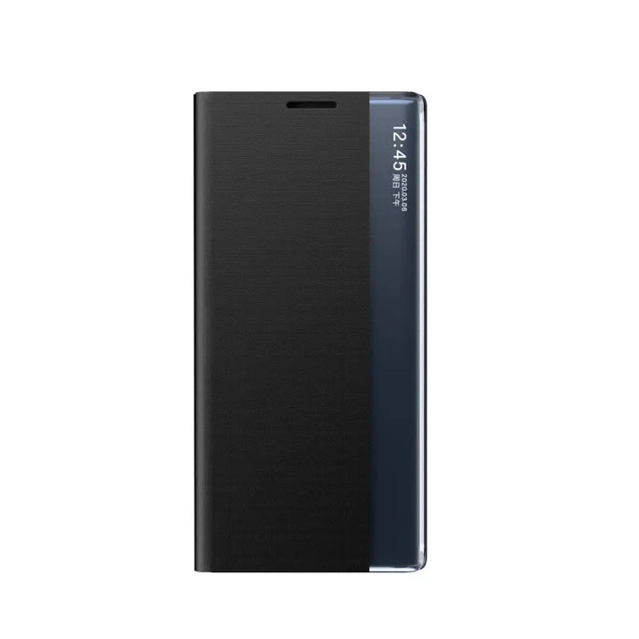 New Sleep Case for Samsung Galaxy S25 Cover with Flip and Stand - Black - Cell phone cases and covers<<<HurtelXML