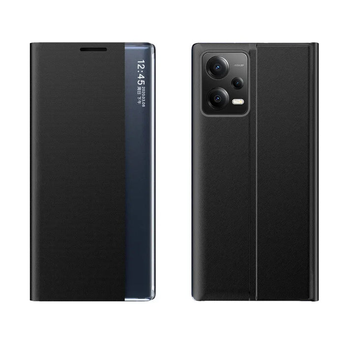 New Sleep Case case for Xiaomi Redmi Note 12 Pro+ cover with flip stand black - Cell phone cases and covers<<<HurtelXML