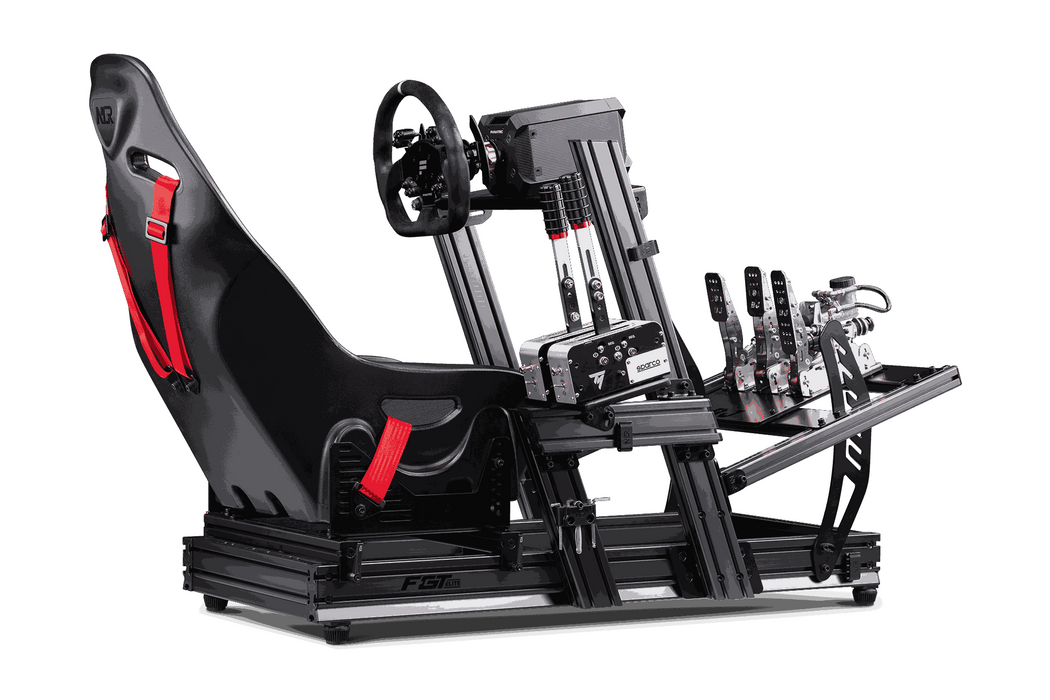 Next Level Racing F-GT Elite Cockpit Simulator - Wheel Plate Edition
