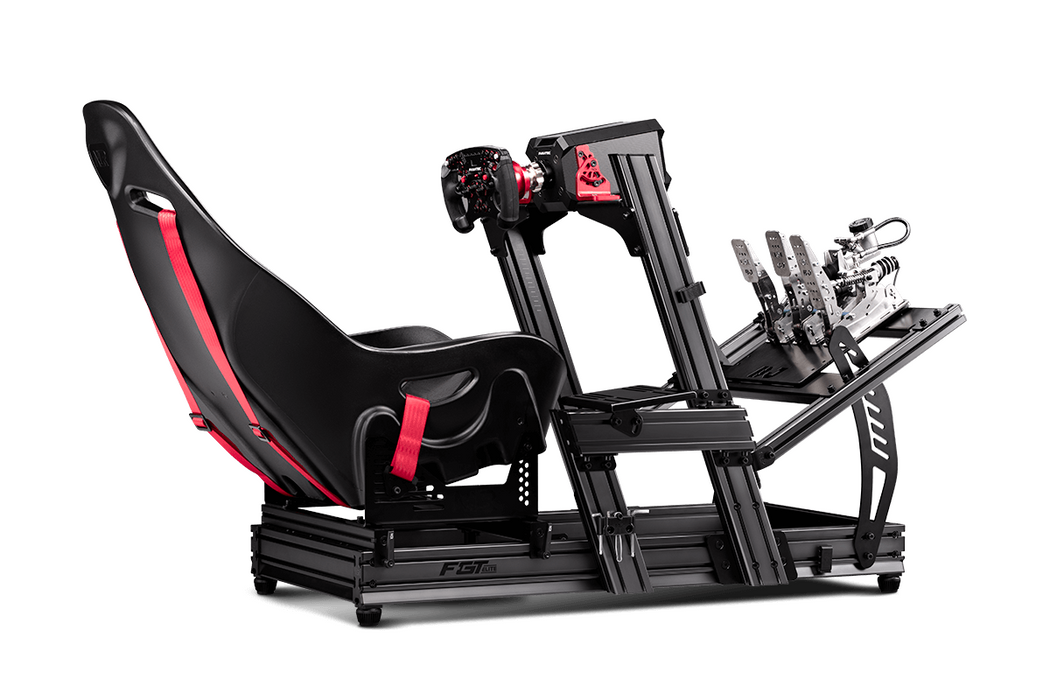 Next Level Racing F-GT Elite Cockpit Simulator - Front and Side Mount Edition