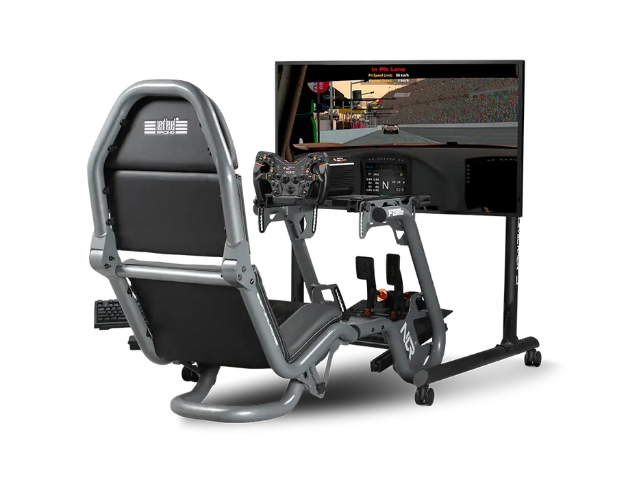 Next Level Racing Round Tube Freestanding Single Monitor Stand