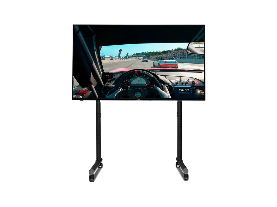 Next Level Racing Round Tube Freestanding Single Monitor Stand