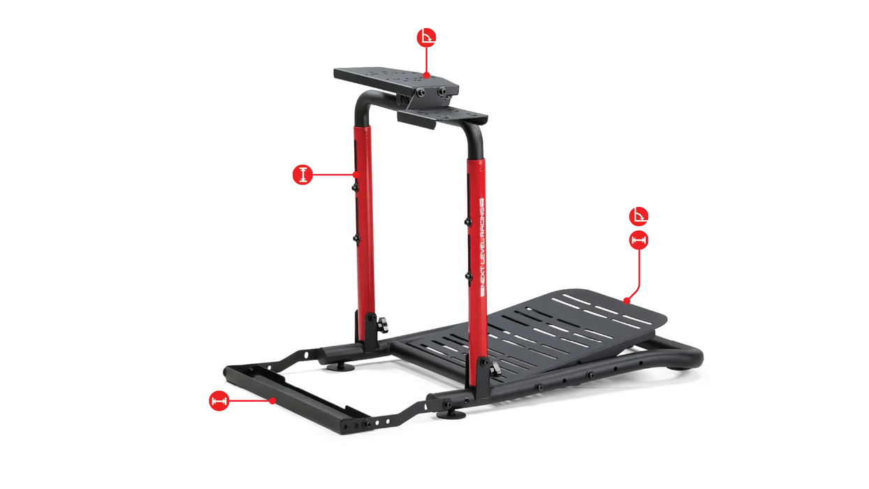 Stand for steering wheel and pedals Next Level Racing Stand Lite 2.0