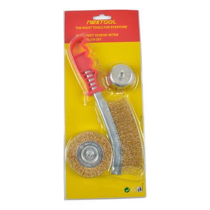 WIRE BRUSH SET NEXTOOL K33-45