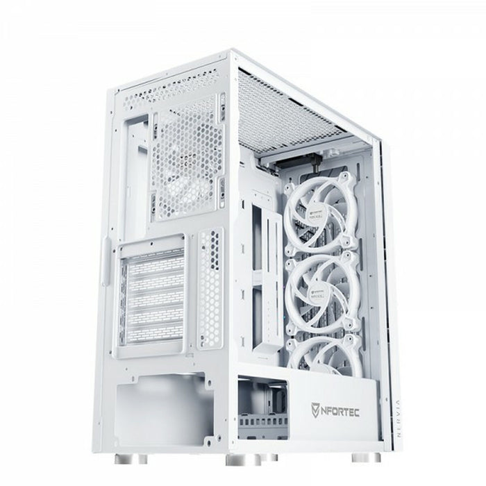 ATX Semi-tower Box Nfortec NF-CS-NERVIA-W White