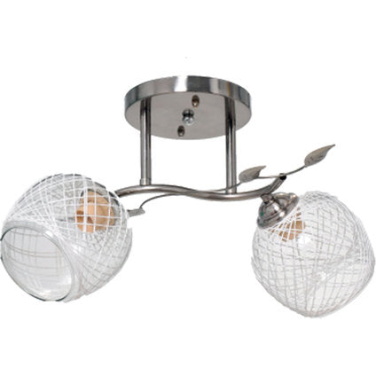 CHANDELIER MATT MATT/CHROME 2XE27 30W NG
