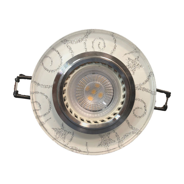 MOON GLASS CIRCLE WHITE SILVER NG