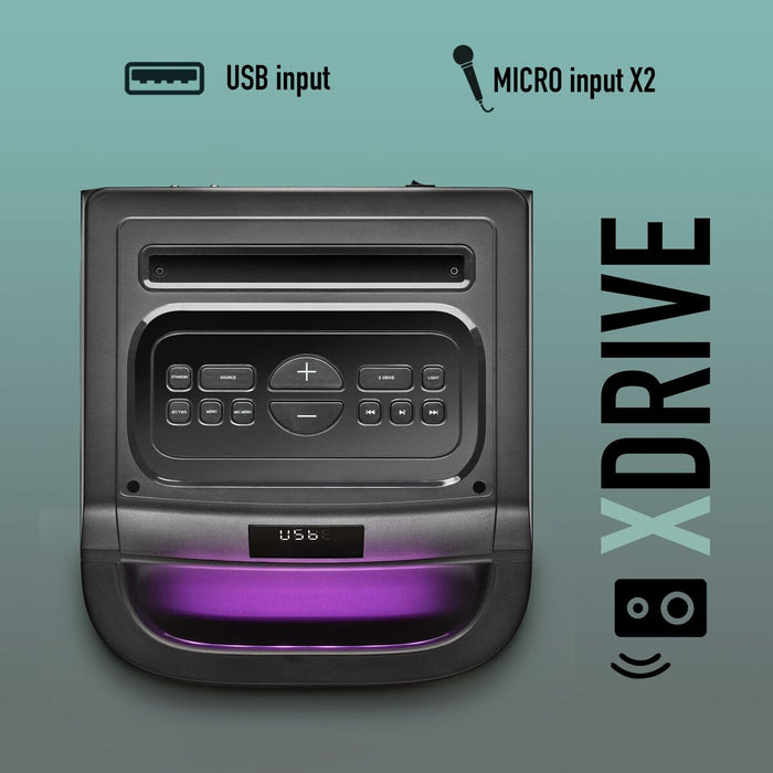 Portable Bluetooth Speakers NGS WILDSPACE2 Black