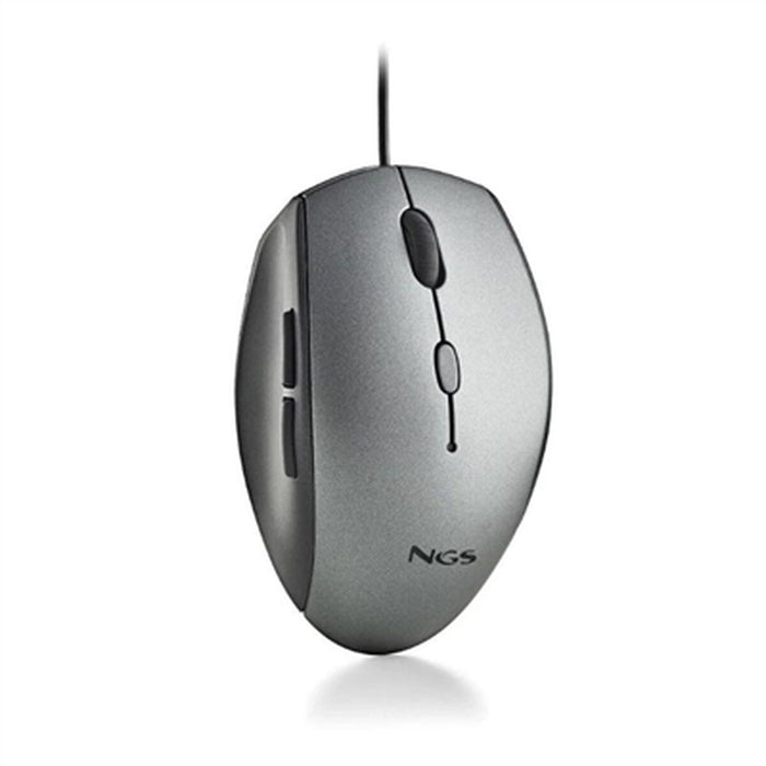 Mouse NGS MOTHGRAY Grey 1600 dpi