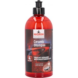 NIGRIN PERFORMANCE CERAMIC CAR WASH SHAMPOO INTENSIVE DIRT 500ML Керамичен шампоан