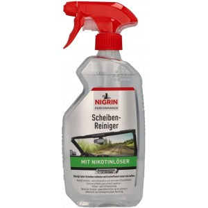 NIGRIN WINDOW CLEANER WITH NICOTINE SOLVENT 500ML Почистване на стъкла