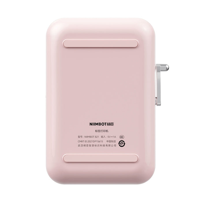 Niimbot B21S Portable Label Printer (pink)