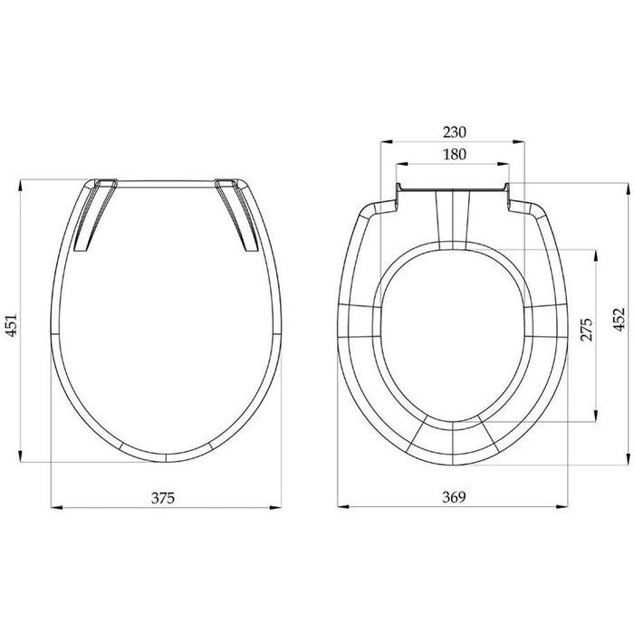 TOILET SEAT MD NIKIPLAST MAGNOLIA WHITE