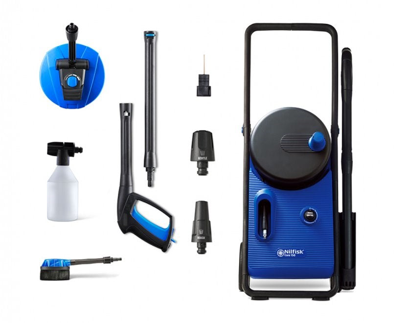 Nilfisk Core 150-10 PowerControl PA EU pressure washer Upright Electric 468 l/h 2000 W Blue