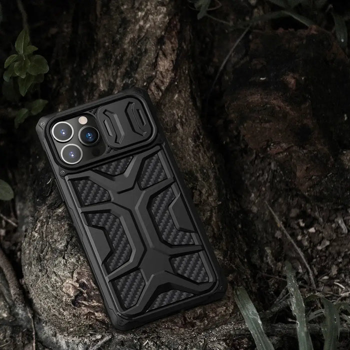 Nillkin Adventruer Case case for iPhone 13 Pro armored cover with camera cover blue - Cell phone cases