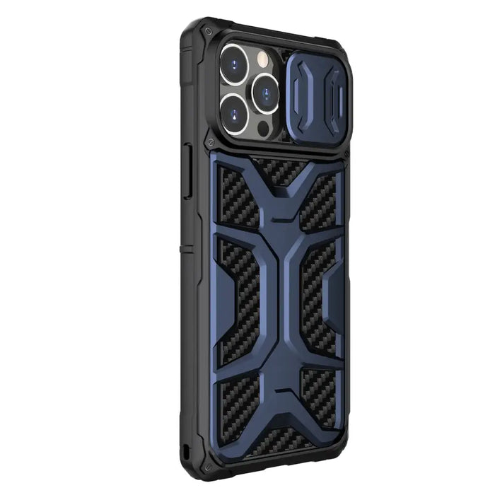 Nillkin Adventruer Case case for iPhone 13 Pro armored cover with camera cover blue - Cell phone cases