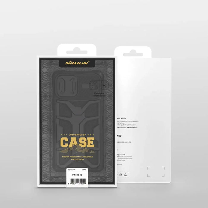 Nillkin Adventruer Case case for iPhone 13 Pro armored cover with camera cover blue - Cell phone cases