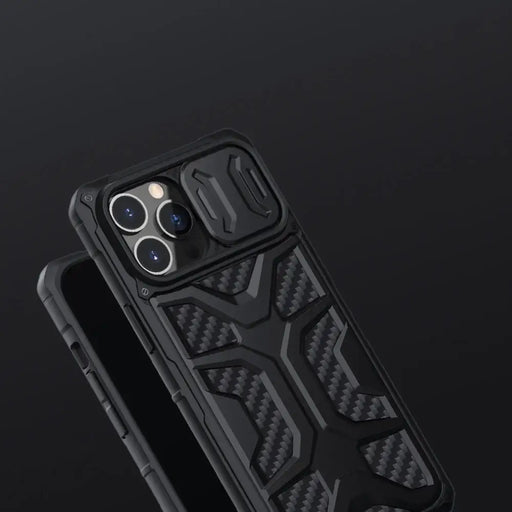 Nillkin Adventruer Case Case for iPhone 13 Pro Armored Cover with Camera Protector Black - Cell phone cases