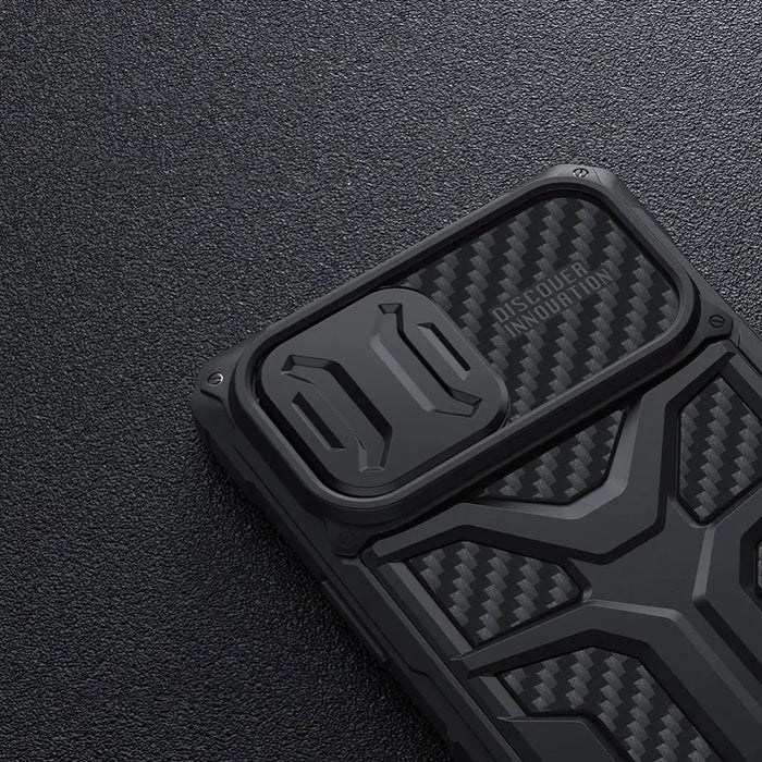 Nillkin Adventruer Case case for iPhone 13 Pro armored cover with camera cover blue - Cell phone cases