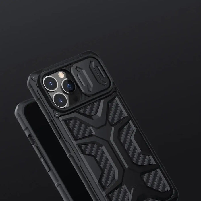 Nillkin Adventruer Case case for iPhone 13 Pro armored cover with camera cover blue - Cell phone cases