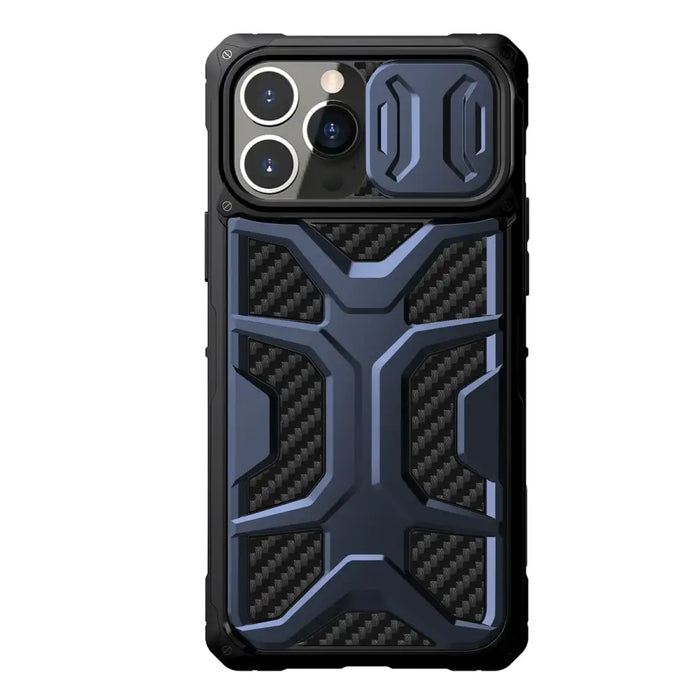 Nillkin Adventruer Case case for iPhone 13 Pro armored cover with camera cover blue - Cell phone cases