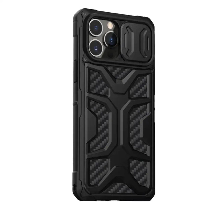 Nillkin Adventruer Case Case for iPhone 13 Pro Armored Cover with Camera Protector Black - Cell phone cases