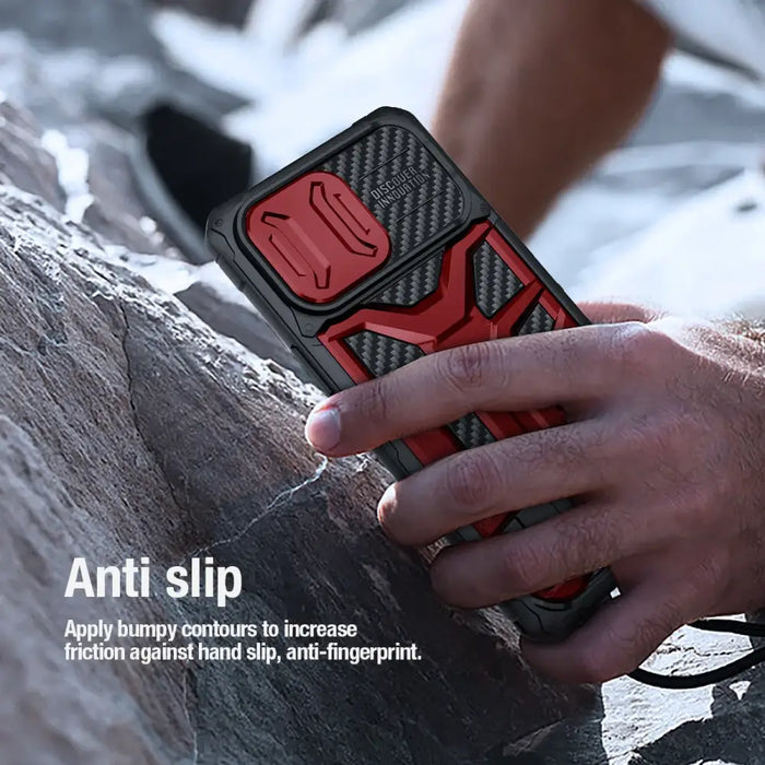 Nillkin Adventurer Pro Case for iPhone 14 Pro Max - black - Cell phone cases and covers<<<HurtelXML
