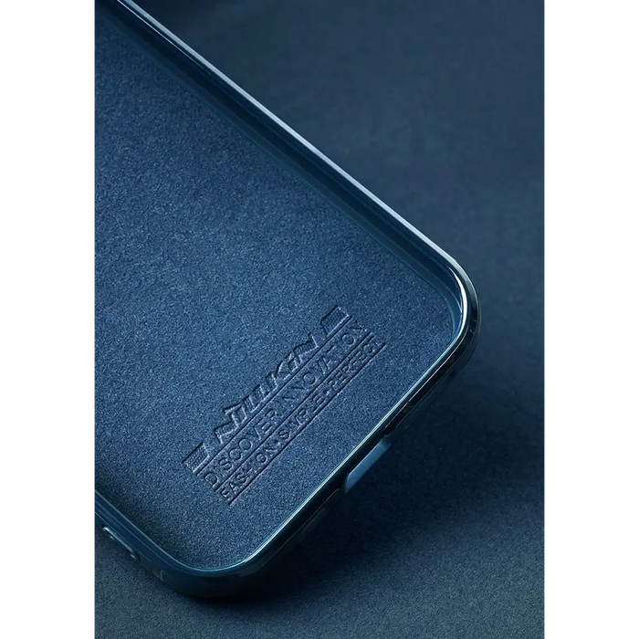 Nillkin Aoge Leather Case flexible armored genuine leather case with pocket for iPhone 12 mini brown - Cell phone cases