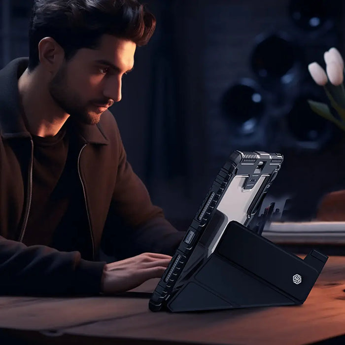 Nillkin Bumper Leather Case Pro for iPad Air 13’’ (2024) - Black - Cell phone cases and covers<<<HurtelXML