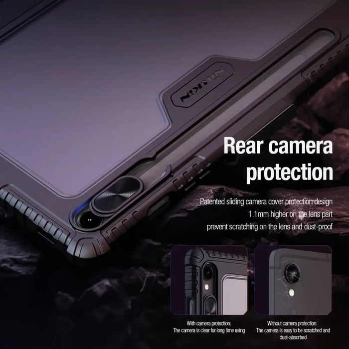 Nillkin Bumper Leather Case Pro case for Samsung Galaxy Tab S9 - black - Cell phone cases and covers<<<HurtelXML