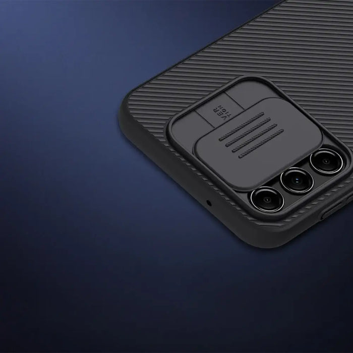 Nillkin CamShield Case Case for Samsung Galaxy A14 5G / Galaxy A14 Cover with Camera Protector Blue - Cell phone cases