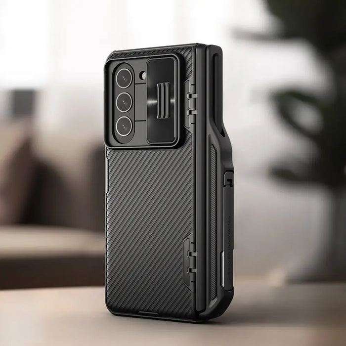 Nillkin CamShield Fold Case for Samsung Galaxy Z Fold 5 with additional stylus holder - black - Cell phone cases