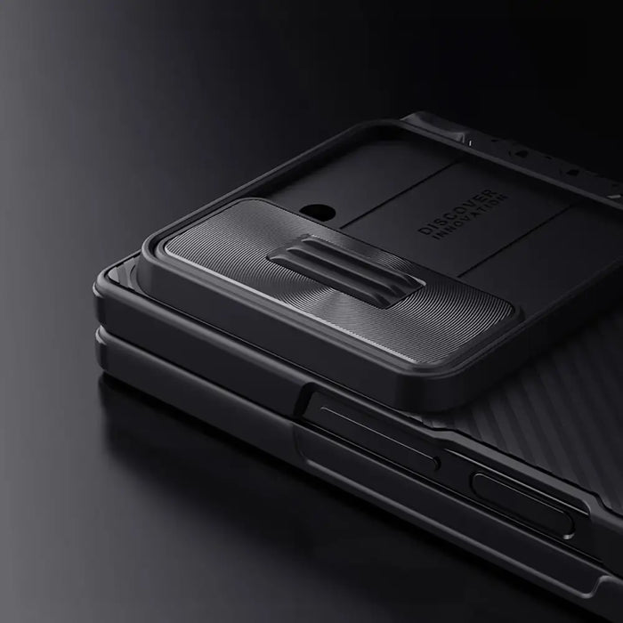 Nillkin CamShield Fold Case for Samsung Galaxy Z Fold 6 5G with Stylus Holder - Black - Cell phone cases
