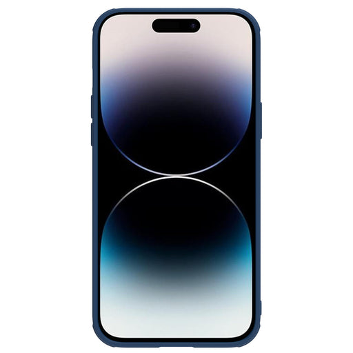 Nillkin CamShield Leather S Case iPhone 14 Pro case with camera cover blue - Cell phone cases and covers<<<HurtelXML