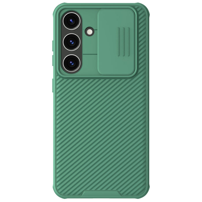 Nillkin CamShield Pro armored case with camera cover for Samsung Galaxy S24 - green - Cell phone cases