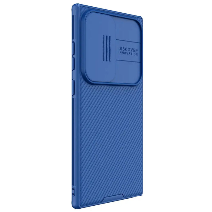 Nillkin CamShield Pro armored case with camera protector for Samsung Galaxy S24 Ultra - blue - Cell phone cases
