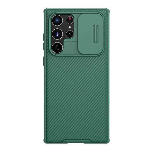 Nillkin CamShield Pro case for Samsung Galaxy S22 Ultra (deep green) - Protective cases for smartphones<<<Cases<<<GSM