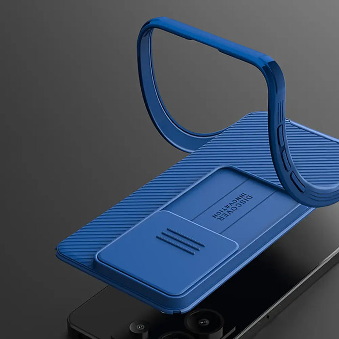 Nillkin CamShield Pro Case for Xiaomi Redmi Note 13 Pro 5G / Poco X6 5G - blue - Cell phone cases and covers<<<HurtelXML